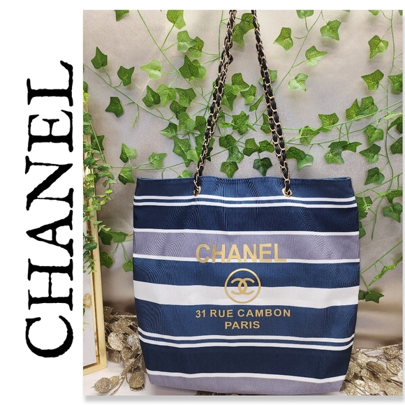 Authentic Chanel Novelty VIP 31 Rue Cambon Tote Bag